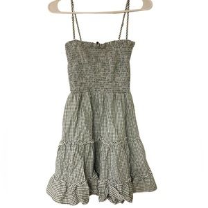 Scrunched Floral Dress